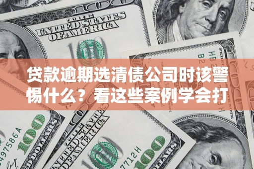 济南贷款逾期选清债公司时该警惕什么？看这些案例学会打翻身仗