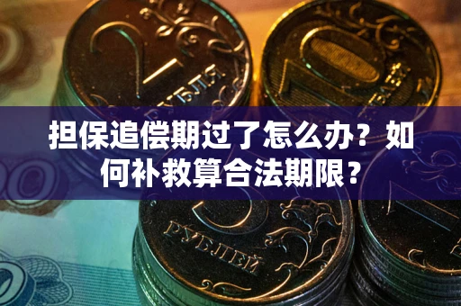 济南担保追偿期过了怎么办？如何补救算合法期限？