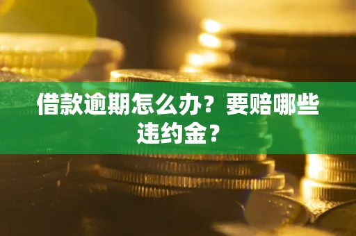 济南借款逾期怎么办？要赔哪些违约金？