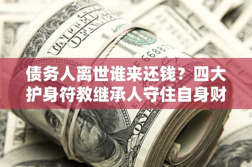 济南债务人离世谁来还钱？四大护身符教继承人守住自身财产